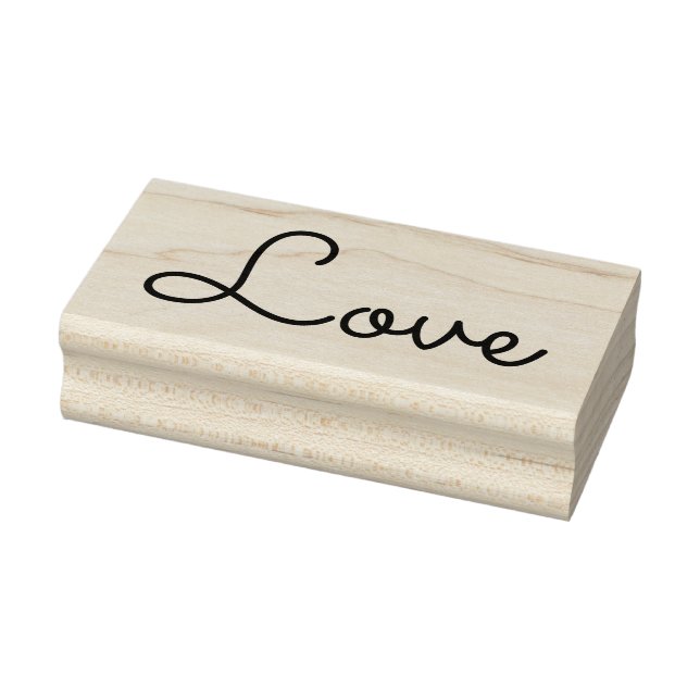 LOVE 1"x2.5" Rubber Stamp / Sacramento (Stamp)