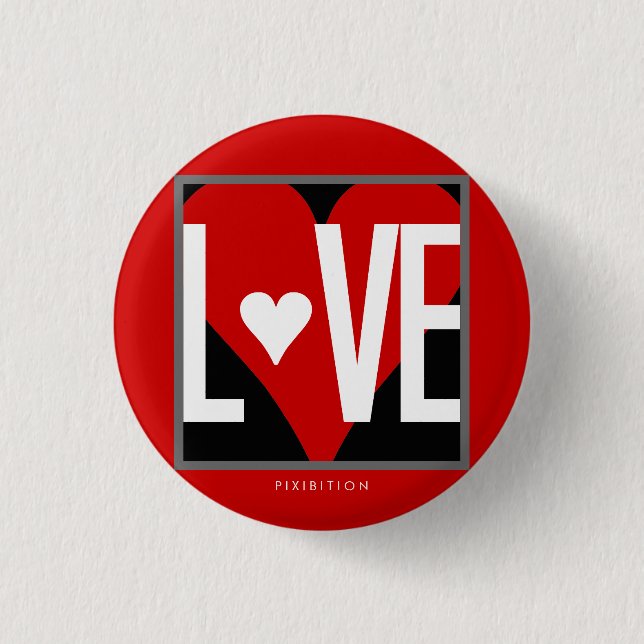 Love #2 Button (Set Of 4) (Front)