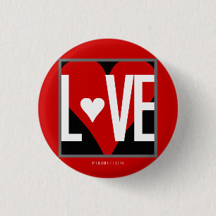 Love #2 Button (Set Of 4)