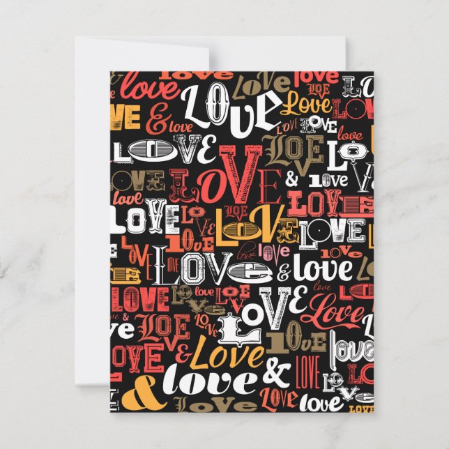 Love 2 card (Front)