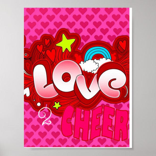 LOVE 2 CHEER POSTER (Front)
