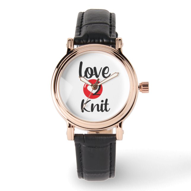 Love 2 Knit Watch (Front)