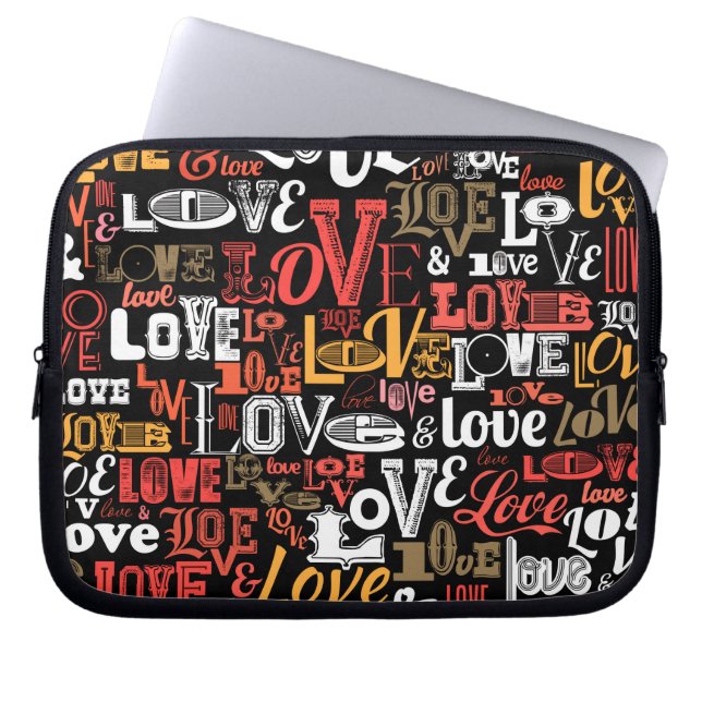 Love 2 laptop sleeve (Front)