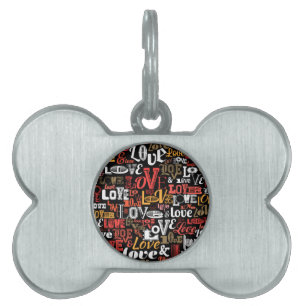 Love 2 pet ID tag