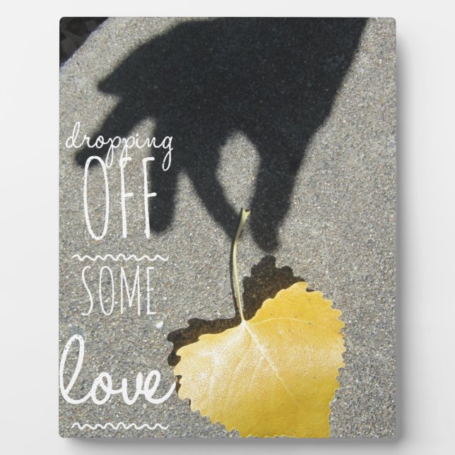 Love 2 plaque (Front)