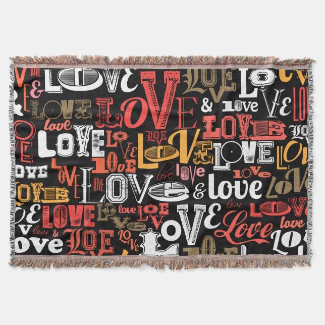 Love 2 throw blanket (Front)