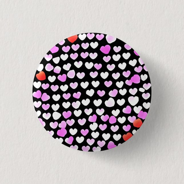 Love 3 Cm Round Badge (Front)