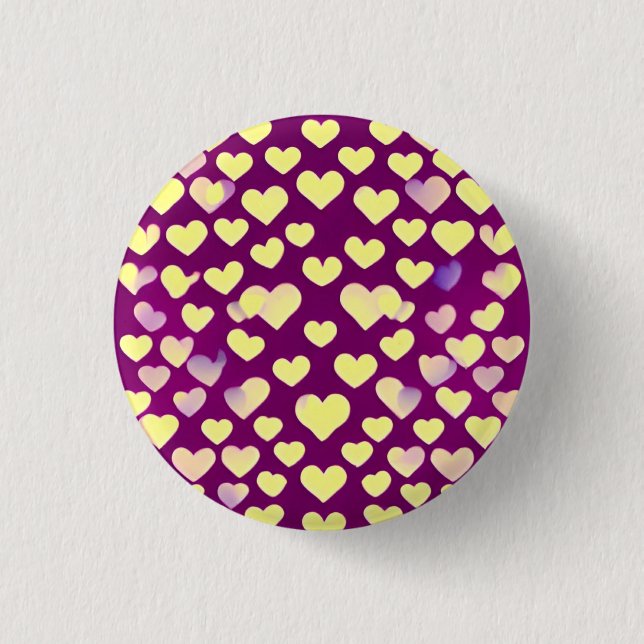 Love 3 Cm Round Badge (Front)