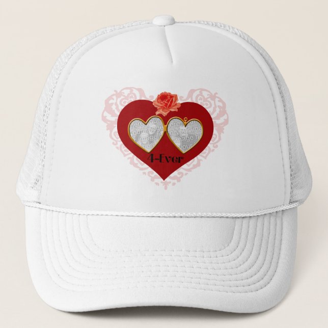Love 4 Ever Locket Hat (Front)