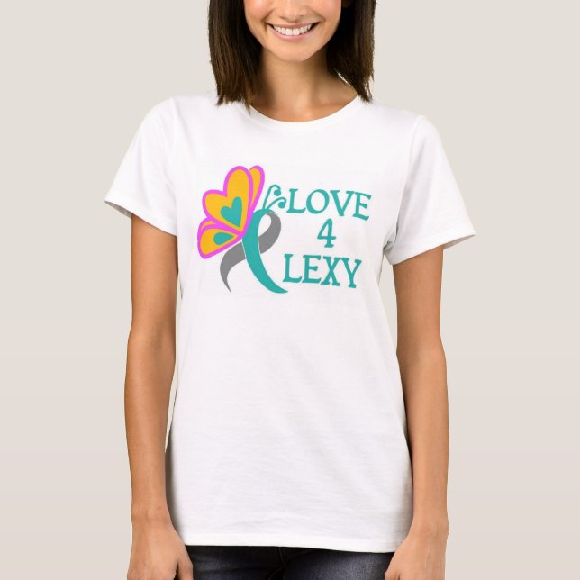 Love 4 Lexy awareness T-shirt (Front)