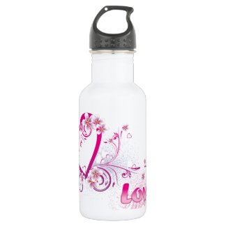 love 532 ml water bottle