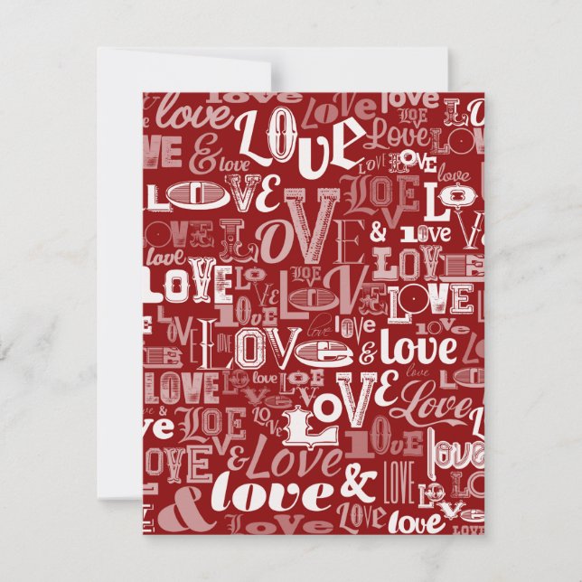 Love 5 card (Front)