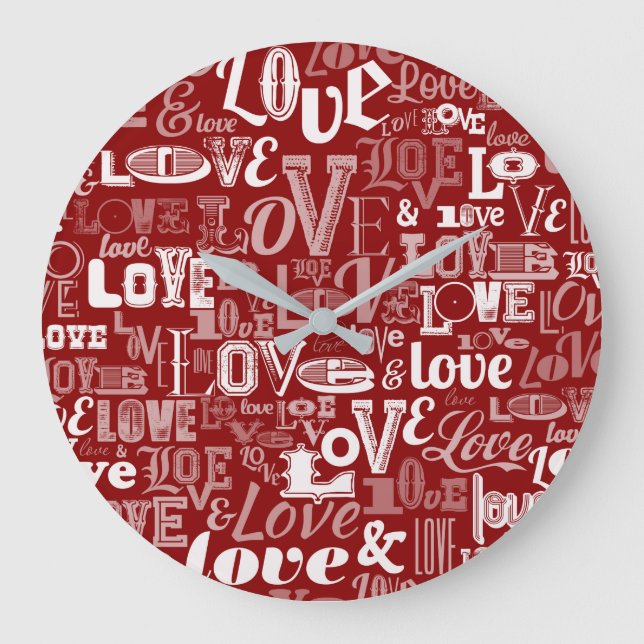 Love 5 large clock (Front)