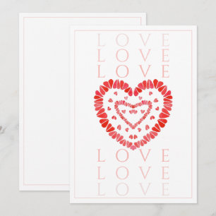 LOVE 5x7 Flat Card
