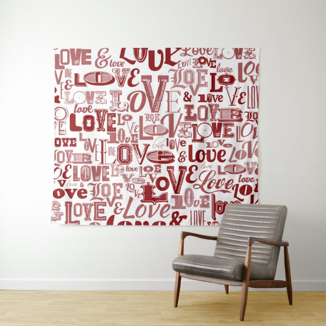 Love 6 tapestry (In Situ (Horizontal))