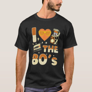 Love 80s Retro Vintage Gamer Gaming T-Shirt