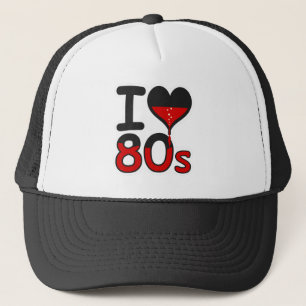Love 80's trucker hat