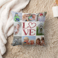 LOVE 8-Photo Collage (changeable background colour