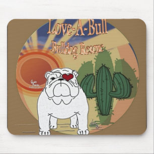 Love A Bull Rescue Mousepad