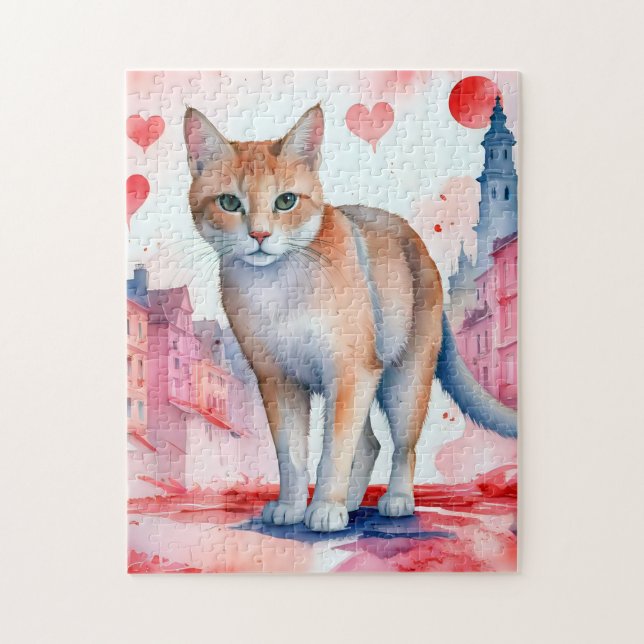 Love a Cat  Jigsaw Puzzle (Vertical)