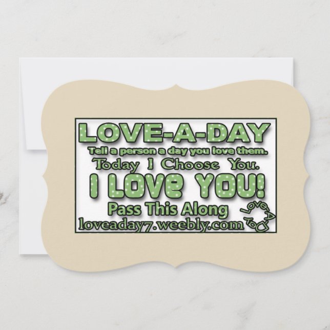 Love-a-Day Cards (Front)