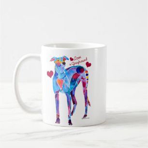 Love a Greyhound T Shirts and iPhone Covers Coffee Mug