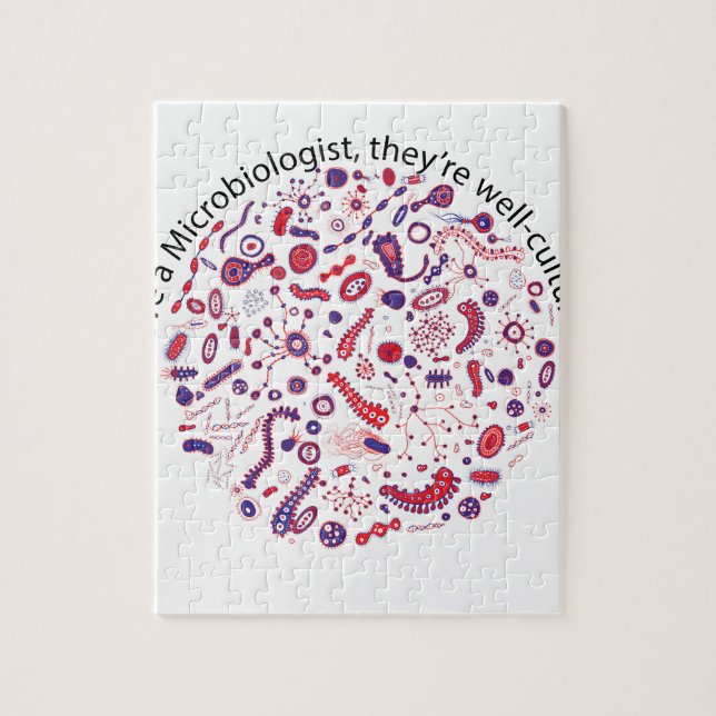 Love a Microbiologist Jigsaw Puzzle (Vertical)