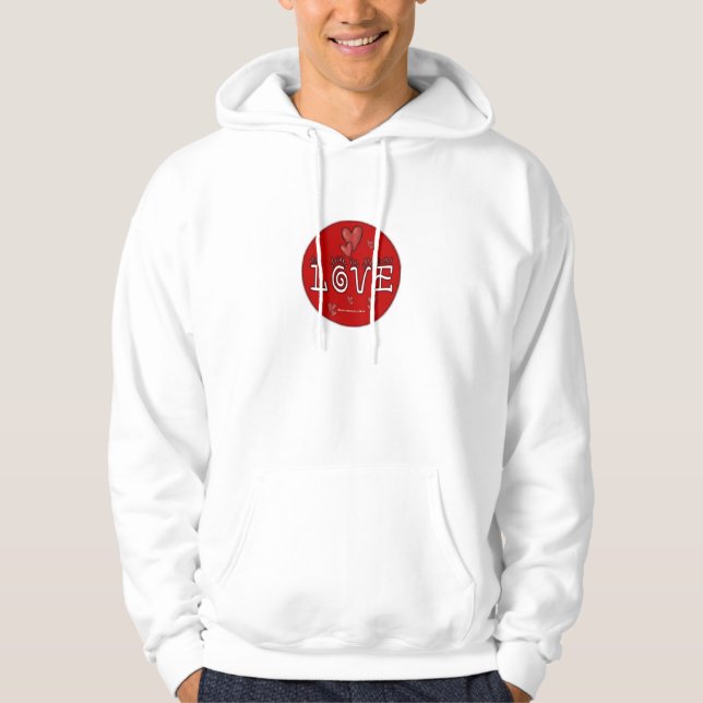 Love - A Positive Word Hoodie (Front)