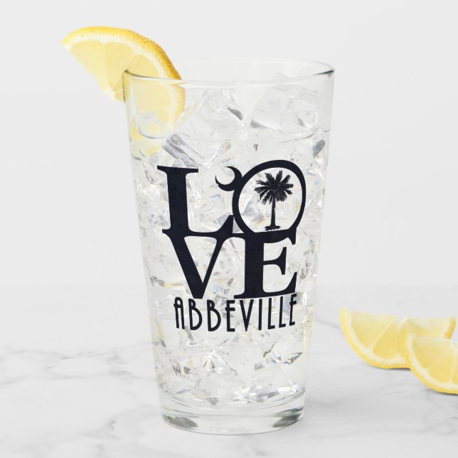 LOVE Abbeville SC Glass (Front Ice)