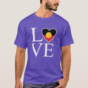 Love Aboriginal Australia retro T-Shirt
