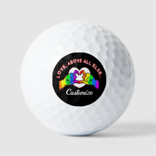 Love Above All Else   Golf Balls