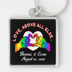 Love Above All Else  Key Ring