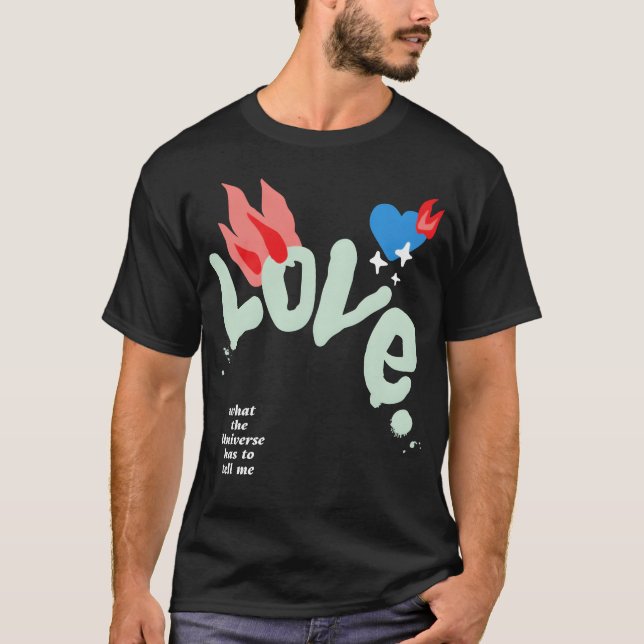 Love Abstrac gift T-Shirt (Front)
