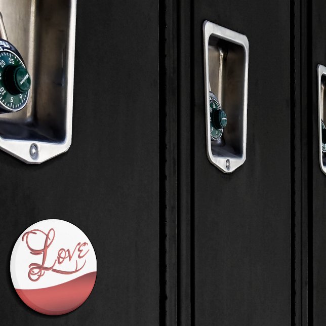 Love Abstract | Modern Casual Hand-Lettered Script Magnet (Creator Uploaded)