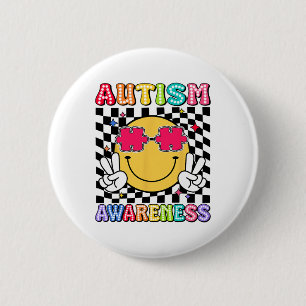 Love Accept Understand Autism Awareness Puzzle Be 6 Cm Round Badge