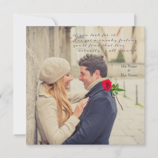 Love actually is all around (Front)