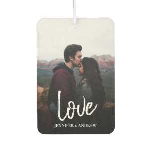 LOVE Add Your Own Photo Car Air Freshener