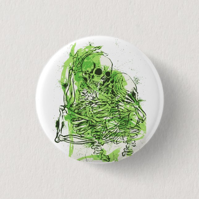 Love After Death 3 Cm Round Badge (Front)