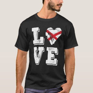 Love Alabama State Flag 1 T-Shirt