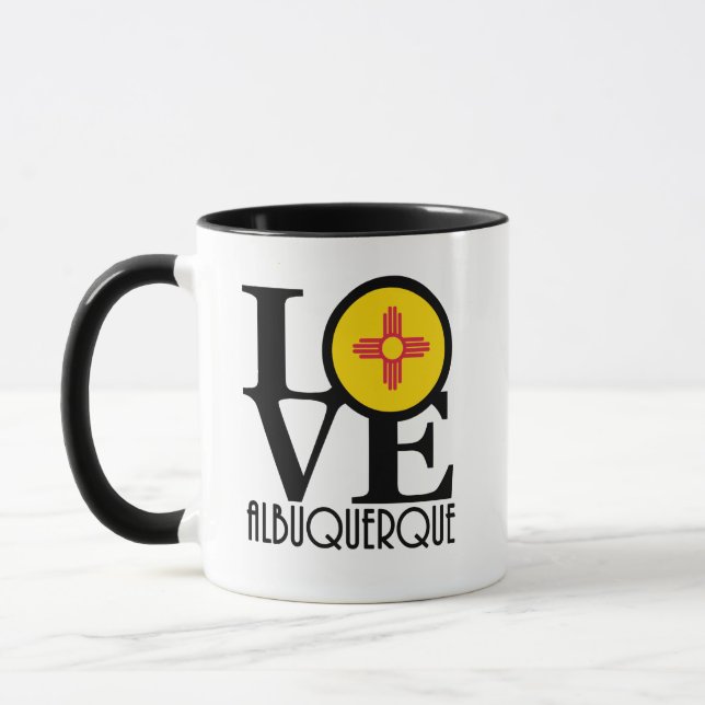 LOVE Albuquerque 11oz Mug (Left)