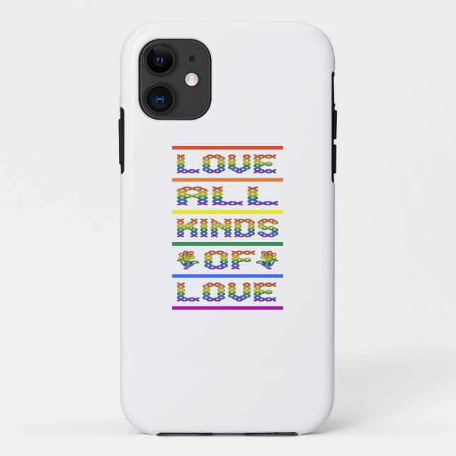 Love All Kinds of Love Case-Mate iPhone Case (Back)