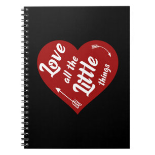 love all the little things design notebook