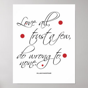 Love All, Trust a Few... Poster