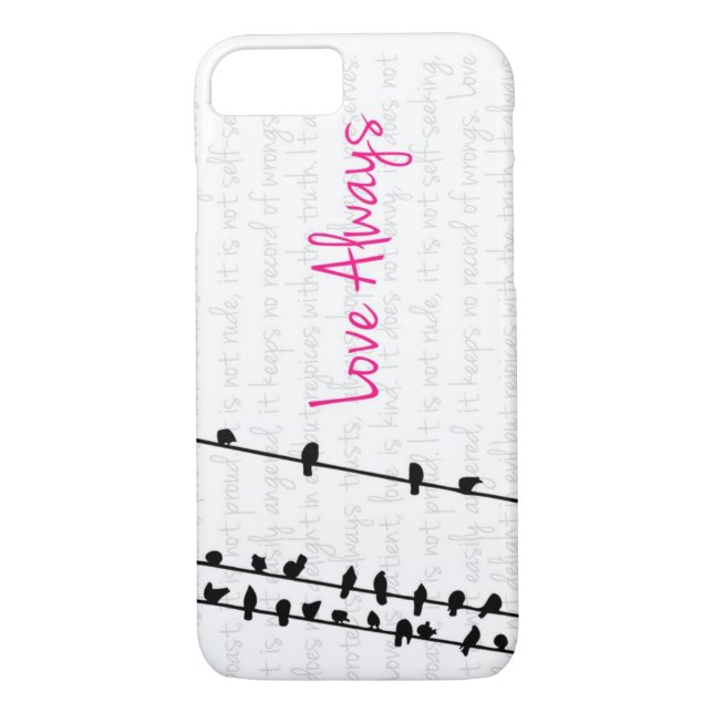 Love Always - Birds on a Line Case-Mate iPhone Case (Back)