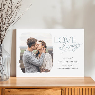 Love Always Photo Engagement Announcement