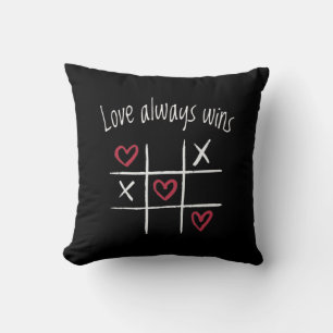 Love always wins cushion