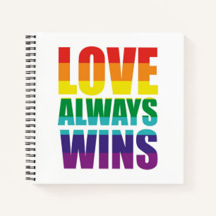 Love Always Wins Notebook