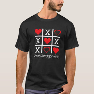 Love Always Wins XOXO Valentine's Day Boys Girls C T-Shirt