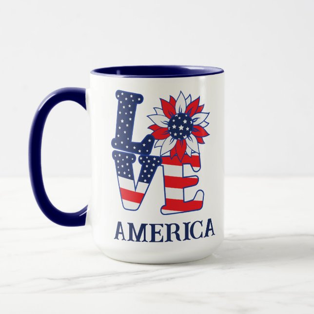 Love America  Mug (Left)