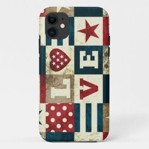 Love America Patriotic iPhone 11 Case